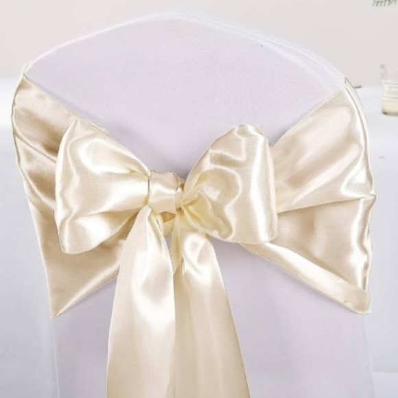 Table Runner 12”x108” in Champagne color. Brand new 10 in a pack. - Picture 4 of 5